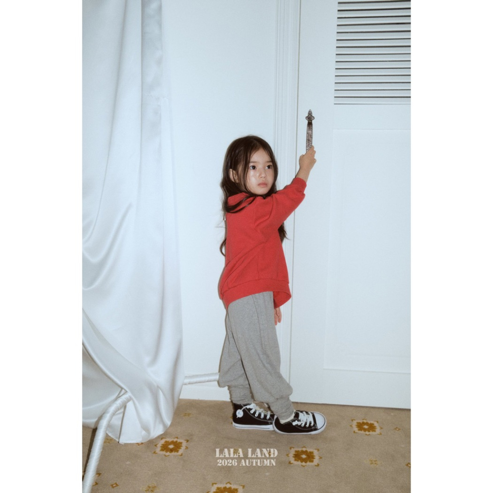 🇰🇷韓國童裝｜2026秋款🍂LALALAND護套褲/羅紋拼接長褲-細節圖11