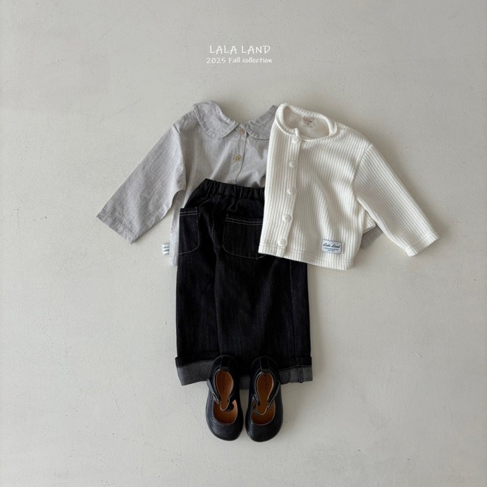 🇰🇷韓國童裝｜2025秋款🍂LALALAND格紋褲-細節圖3