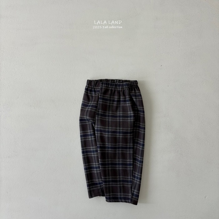 🇰🇷韓國童裝｜2025秋款🍂LALALAND格紋褲-規格圖11
