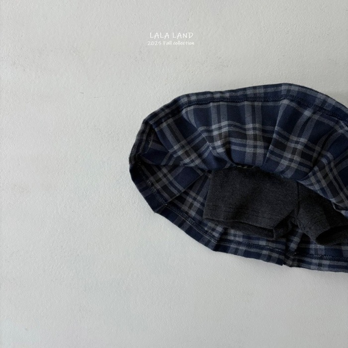 🇰🇷韓國童裝｜2025秋款🍂LALALAND格紋裙褲-細節圖4