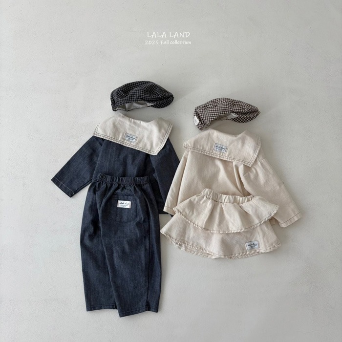 🇰🇷韓國童裝｜2025秋款🍂LALALAND牛仔裙褲-細節圖6