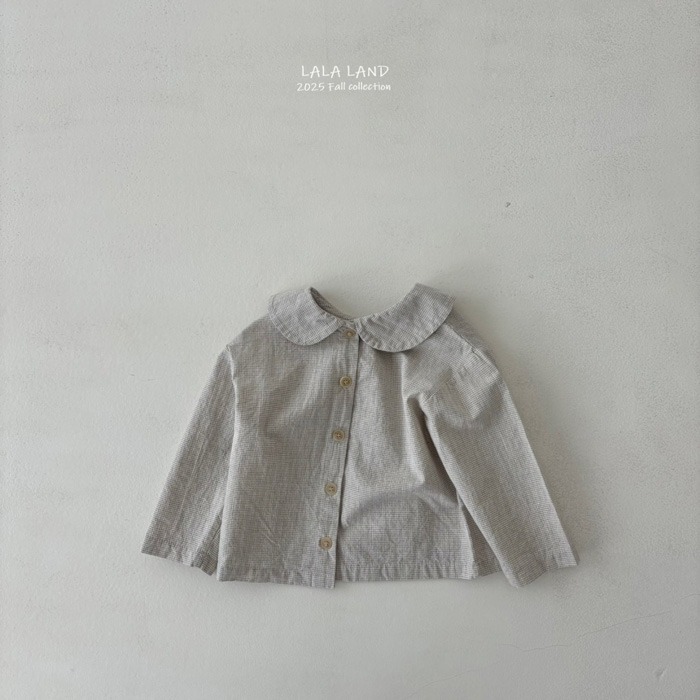 🇰🇷韓國童裝｜2025秋款🍂LALALAND瑪麗襯衫-細節圖2