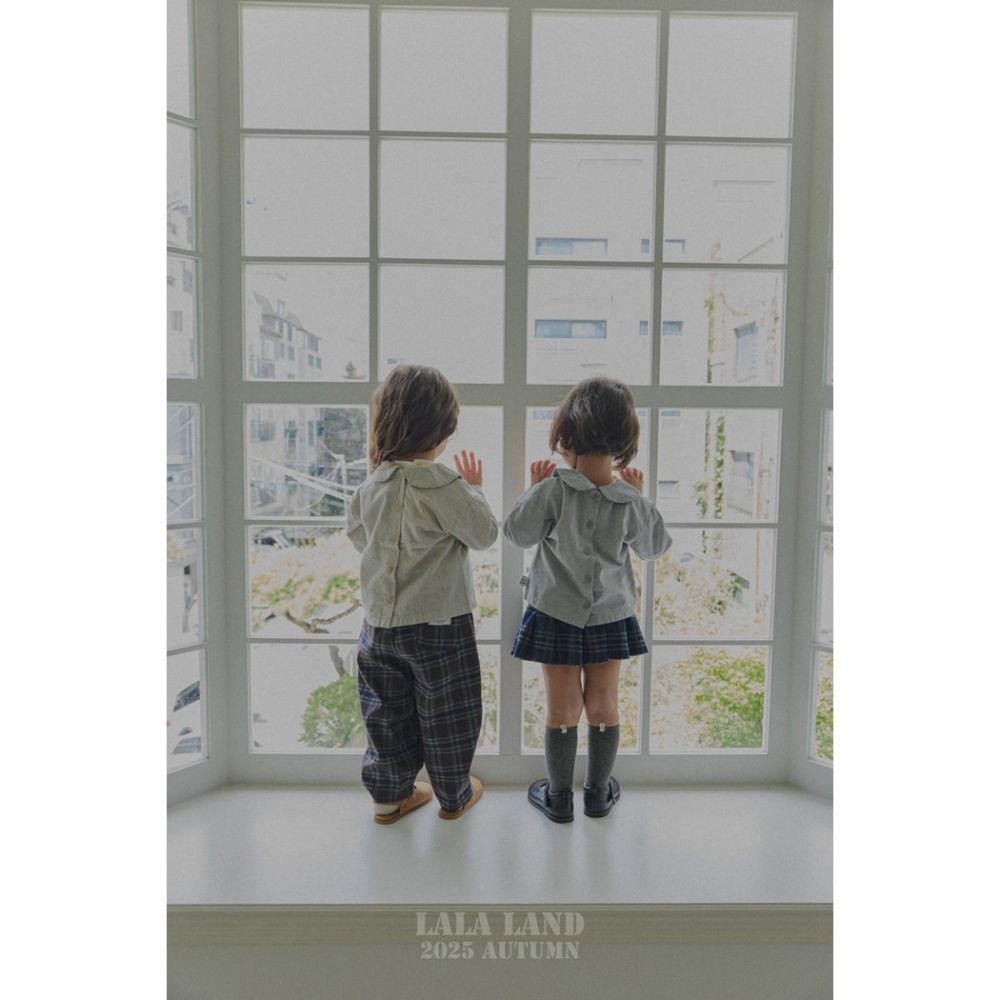 🇰🇷韓國童裝｜2025秋款🍂LALALAND瑪麗襯衫-細節圖8