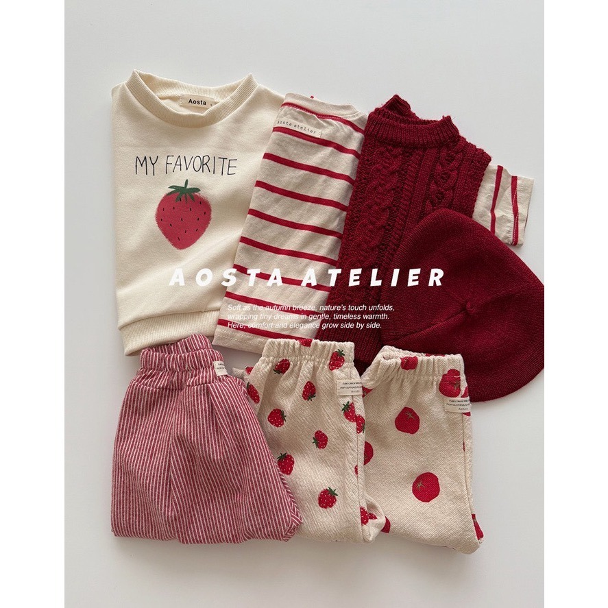 🇰🇷韓國童裝｜2025秋款🍂AOSTA針織背心-細節圖2