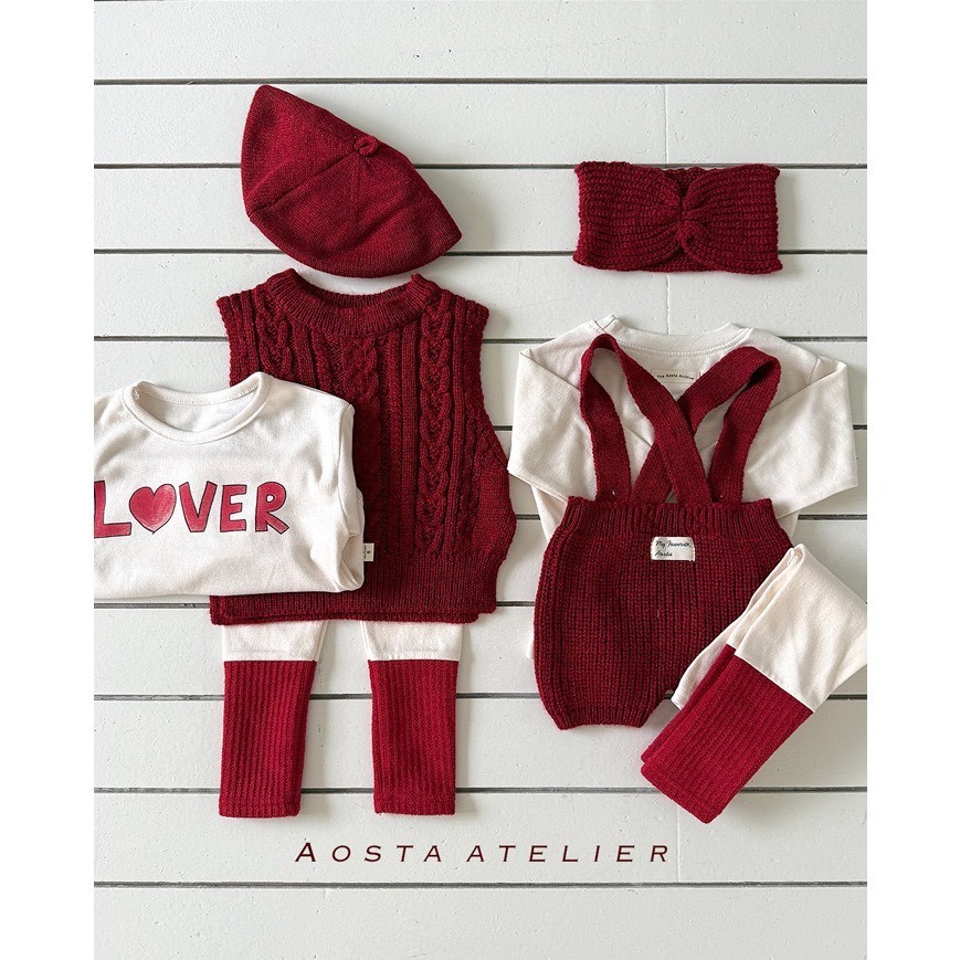 🇰🇷韓國童裝｜2025秋款🍂AOSTA針織背心-細節圖3