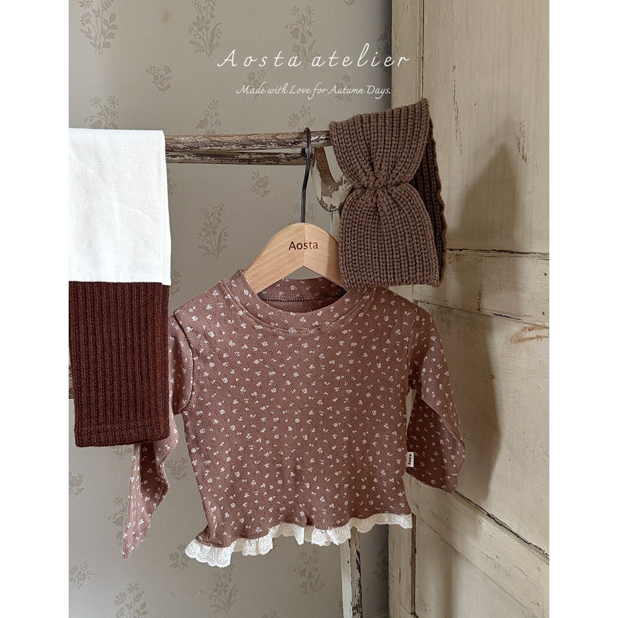 🇰🇷韓國童裝｜2025秋款🍂AOSTA扭結針織髮帶-細節圖7