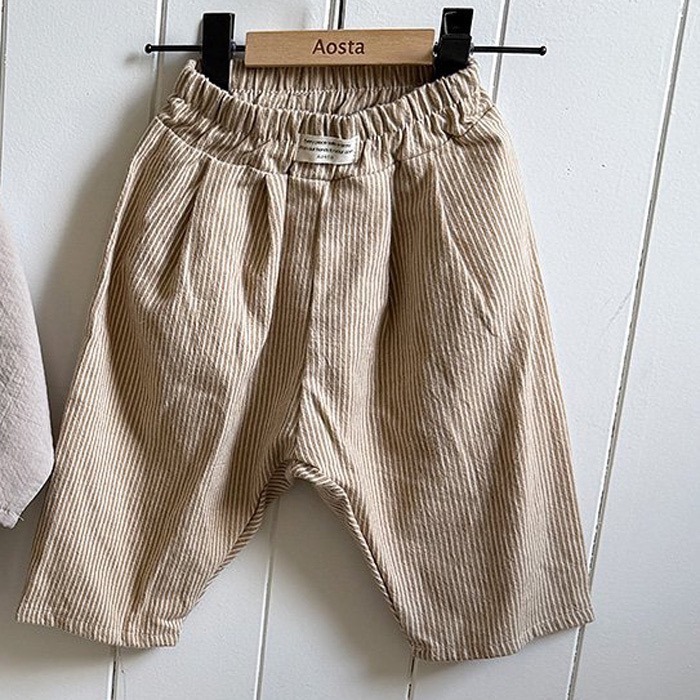 🇰🇷韓國童裝｜2025秋款🍂AOSTA路易斯休閒褲-規格圖11