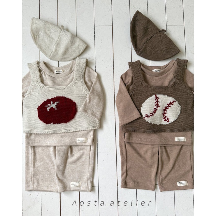 🇰🇷韓國童裝｜2025秋款🍂AOSTA羅紋直筒褲-細節圖6