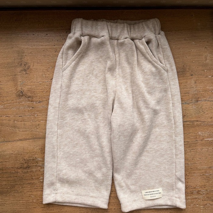 🇰🇷韓國童裝｜2025秋款🍂AOSTA羅紋直筒褲-規格圖8