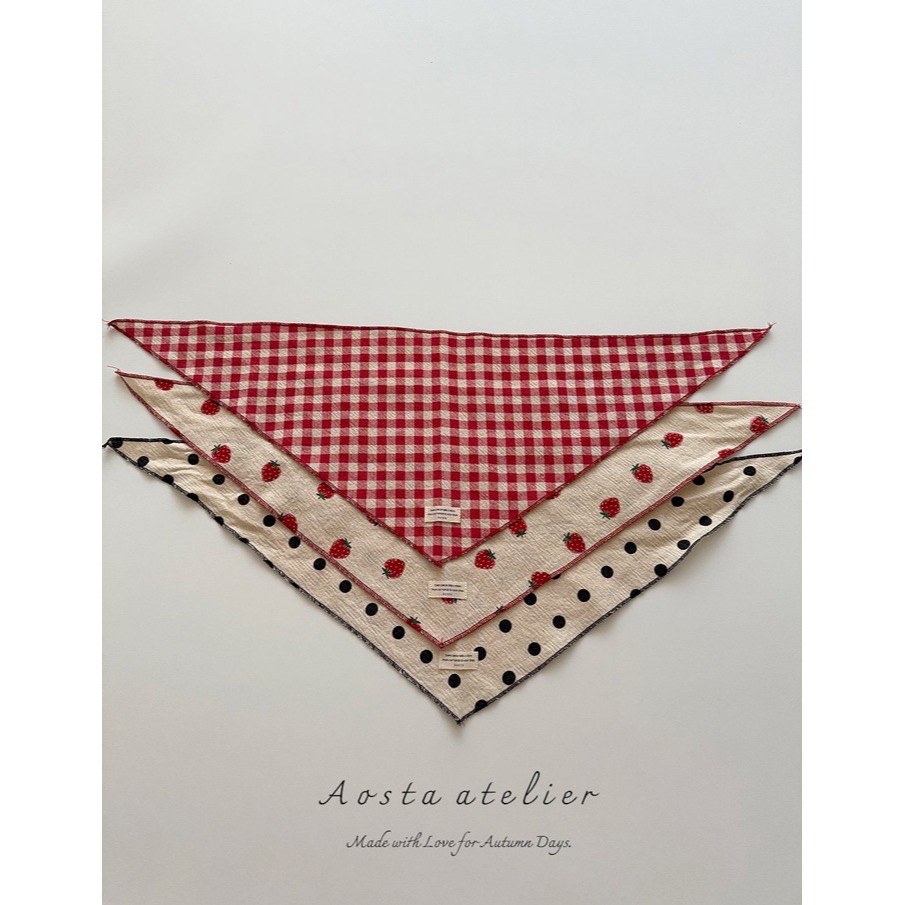 🇰🇷韓國童裝｜2025秋款🍂AOSTA圍巾-細節圖2