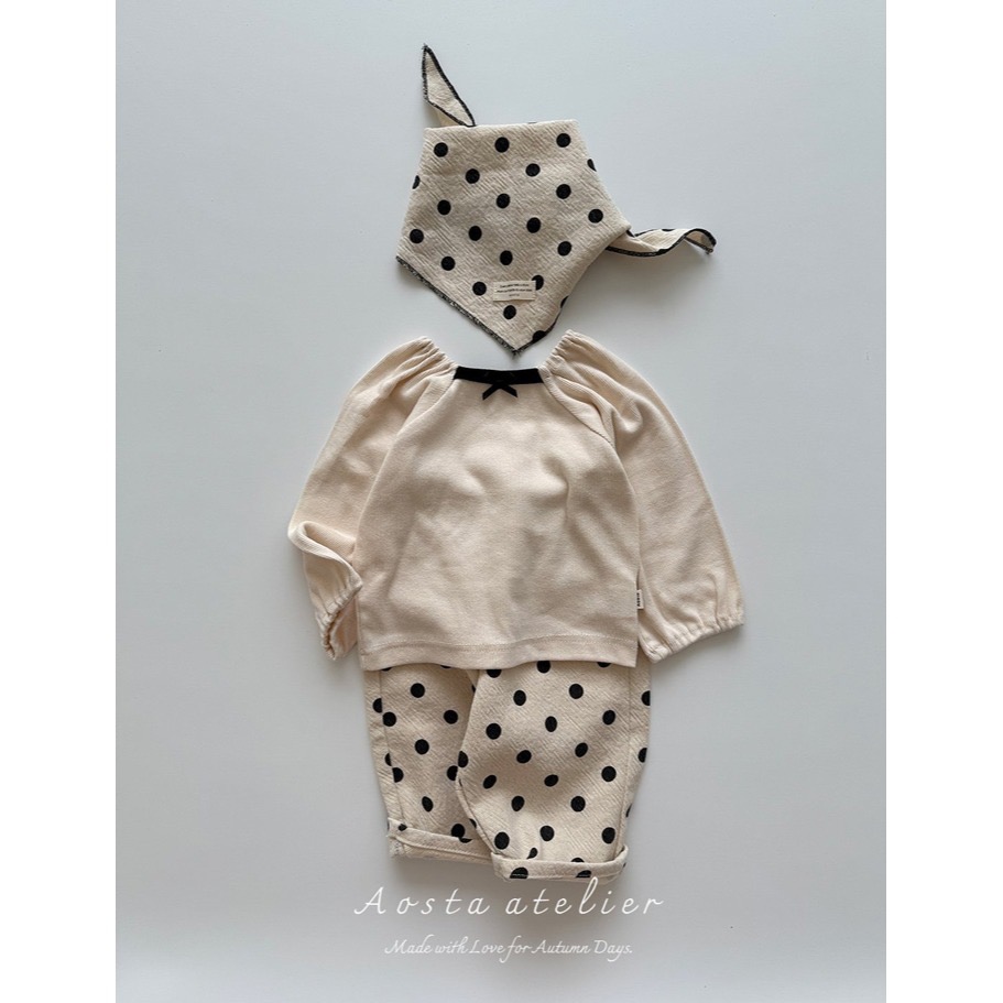 🇰🇷韓國童裝｜2025秋款🍂AOSTA圍巾-細節圖3