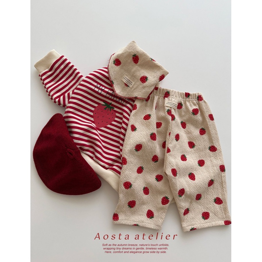 🇰🇷韓國童裝｜2025秋款🍂AOSTA圍巾-細節圖10