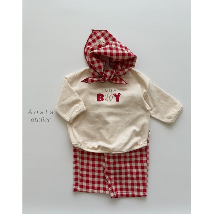 🇰🇷韓國童裝｜2025秋款🍂AOSTA圍巾-細節圖11