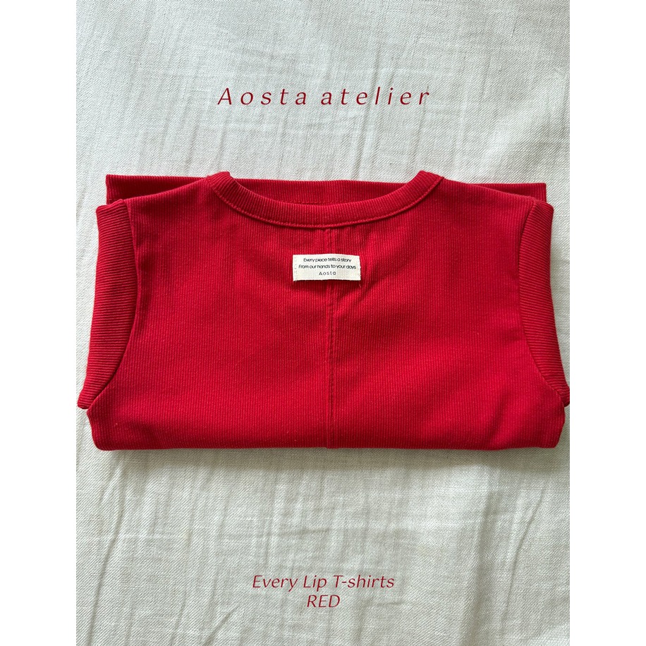 🇰🇷韓國童裝｜2025秋款🍂AOSTA羅紋T-shirt-規格圖11