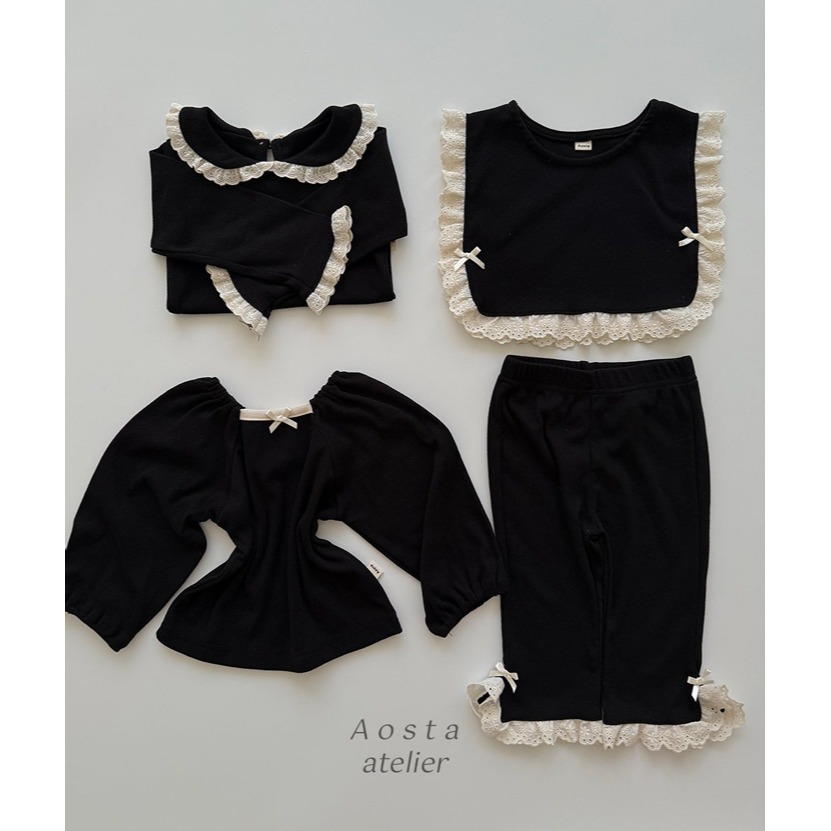 🇰🇷韓國童裝｜2025秋款🍂AOSTA精緻蕾絲背心-細節圖7