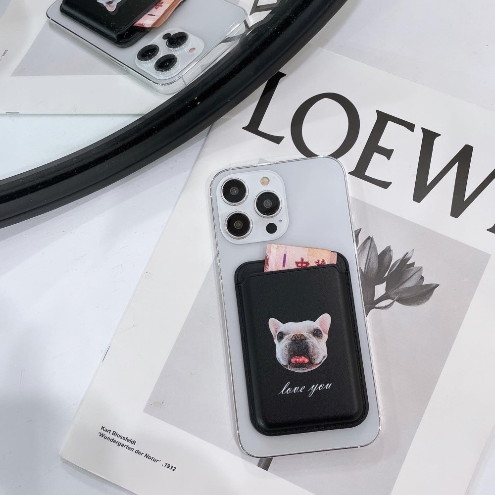 ⚠️8/28晚上九點結單⚠️寶寶客製化｜皮革磁吸卡夾-細節圖6