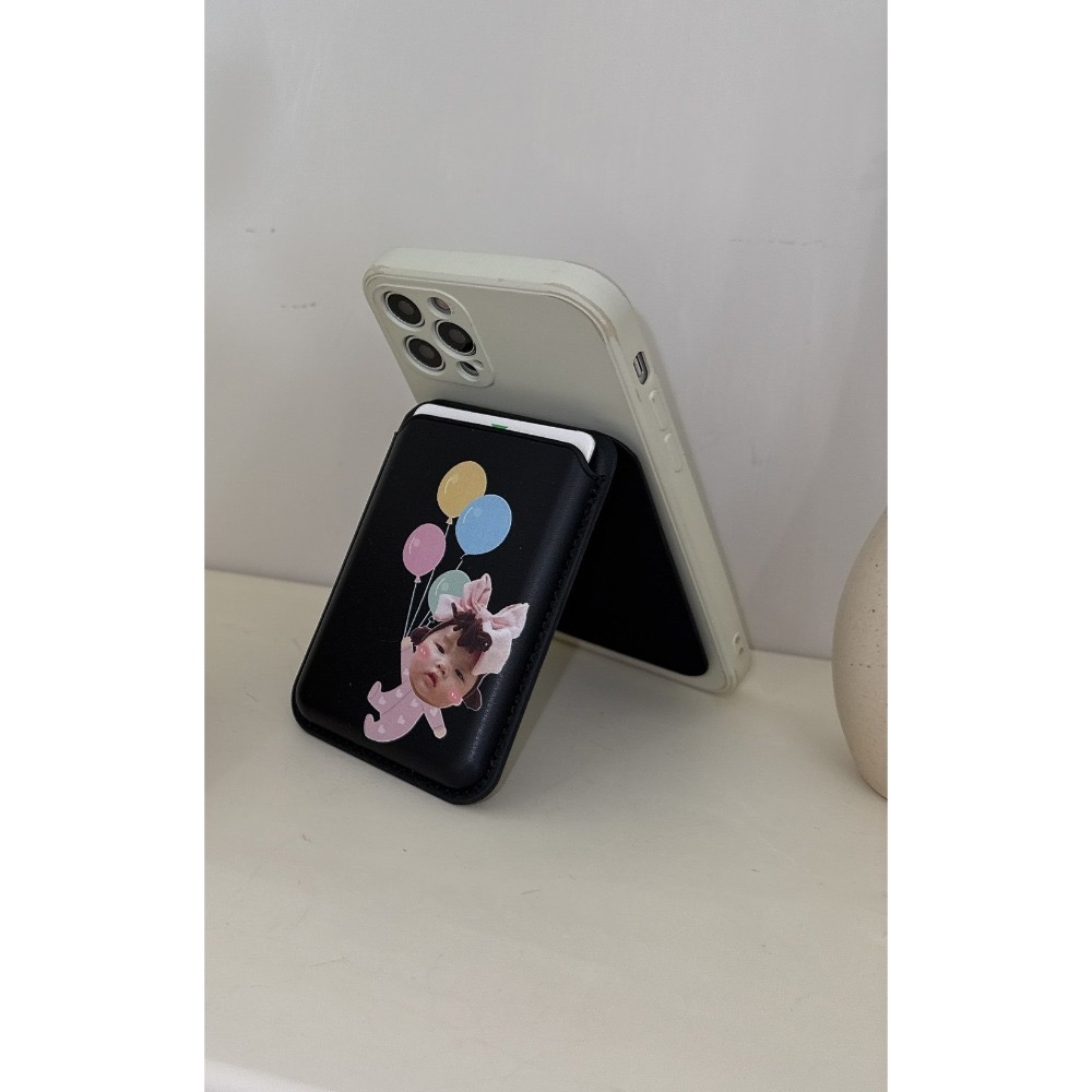 ⚠️8/28晚上九點結單⚠️寶寶客製化｜皮革磁吸卡夾-規格圖7