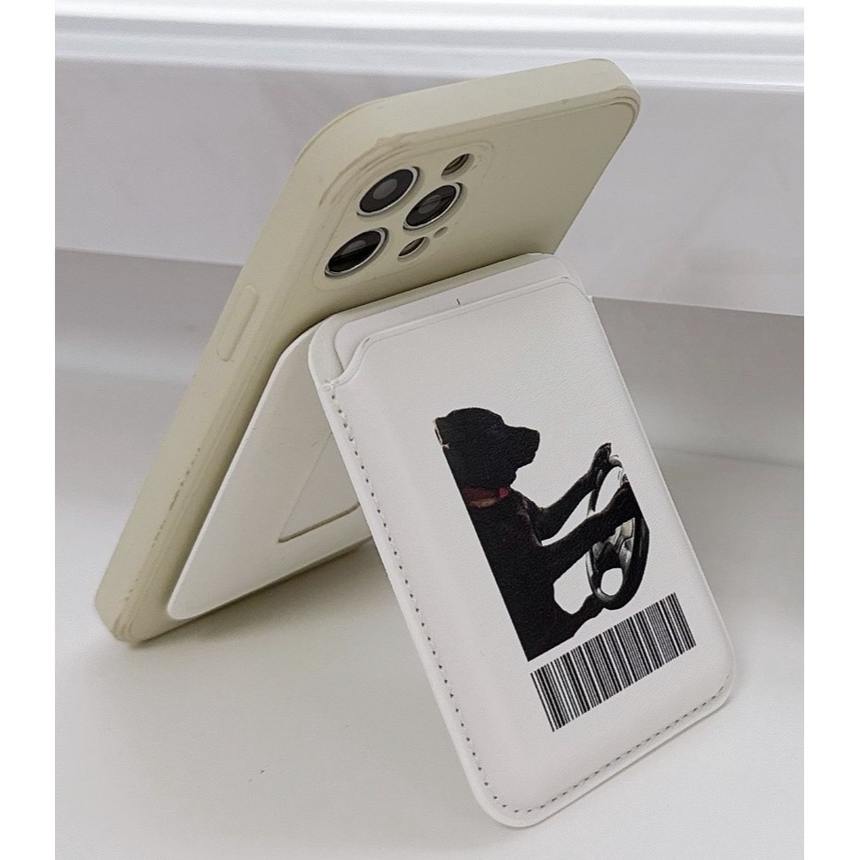 白【卡夾+支架款】