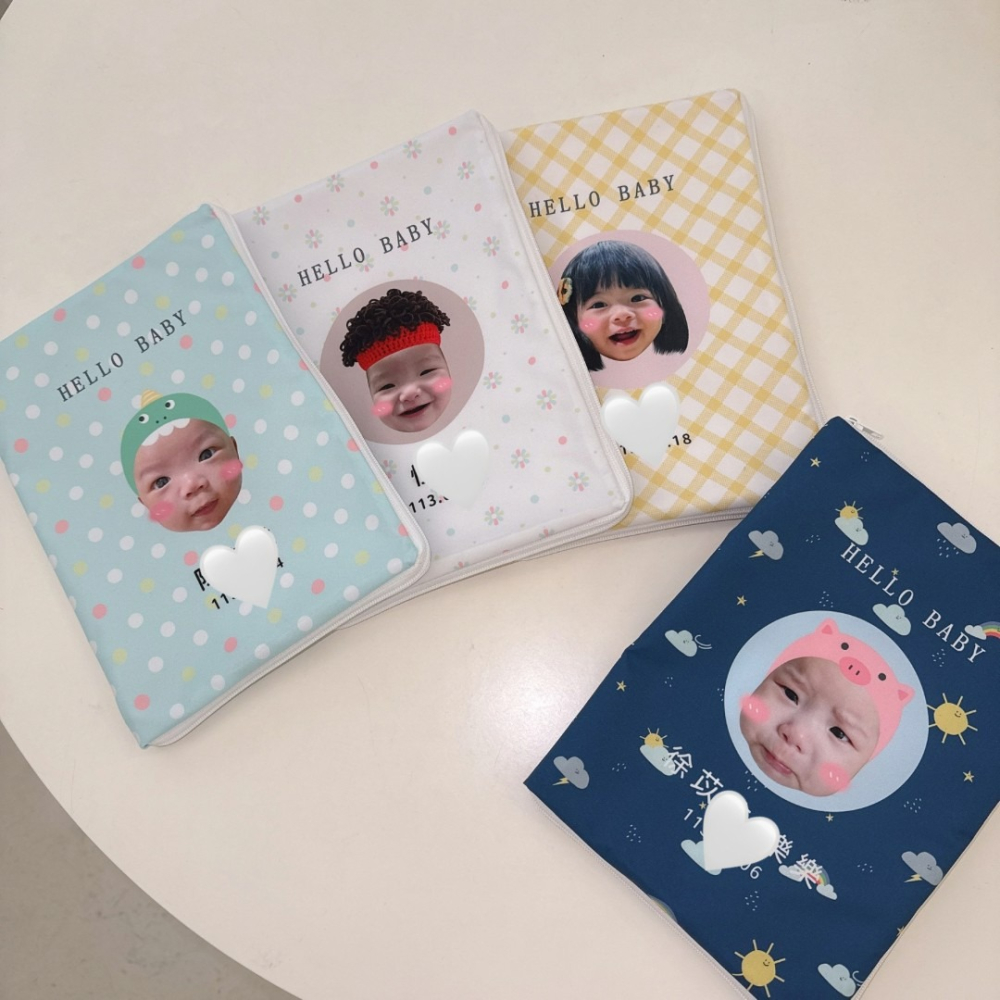 ⚠️8/28晚上九點結單⚠️寶寶客製化｜防潑水寶寶手冊套-細節圖4