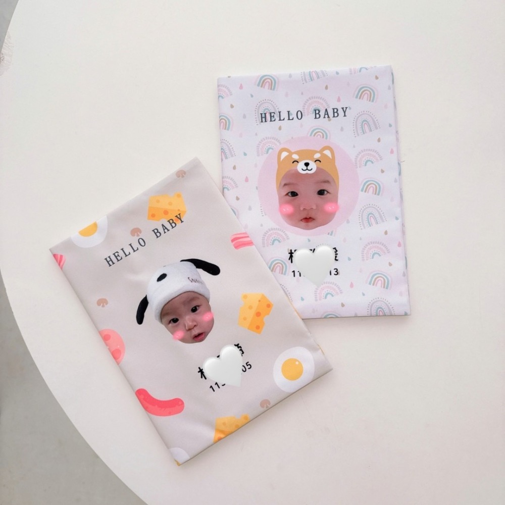 ⚠️3/22晚上九點結單⚠️寶寶客製化｜防潑水寶寶手冊套-細節圖3