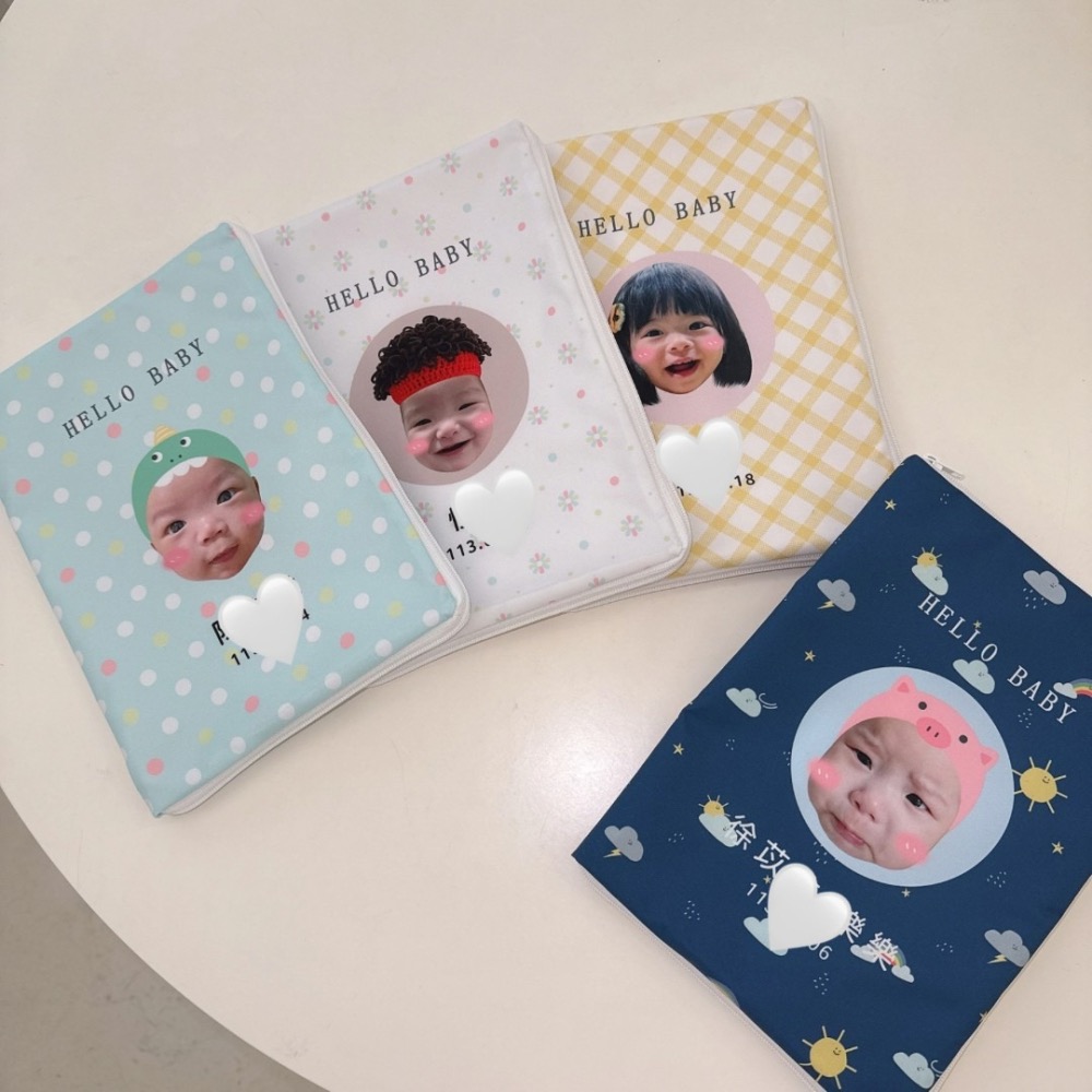 ⚠️3/22晚上九點結單⚠️寶寶客製化｜防潑水寶寶手冊套-細節圖4