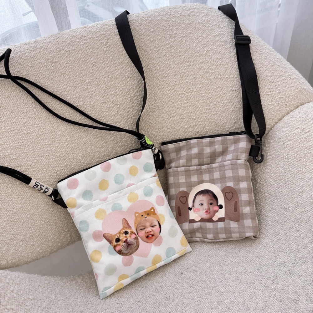 ⚠️8/28晚上九點結單⚠️寶寶客製化｜隨身小包/手機包(附贈兩條背繩)-細節圖5