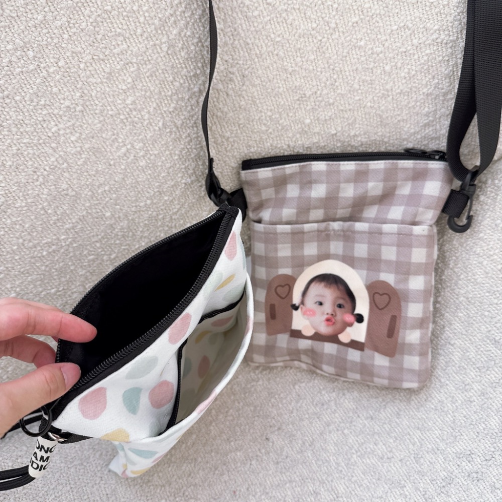 ⚠️8/28晚上九點結單⚠️寶寶客製化｜隨身小包/手機包(附贈兩條背繩)-細節圖6