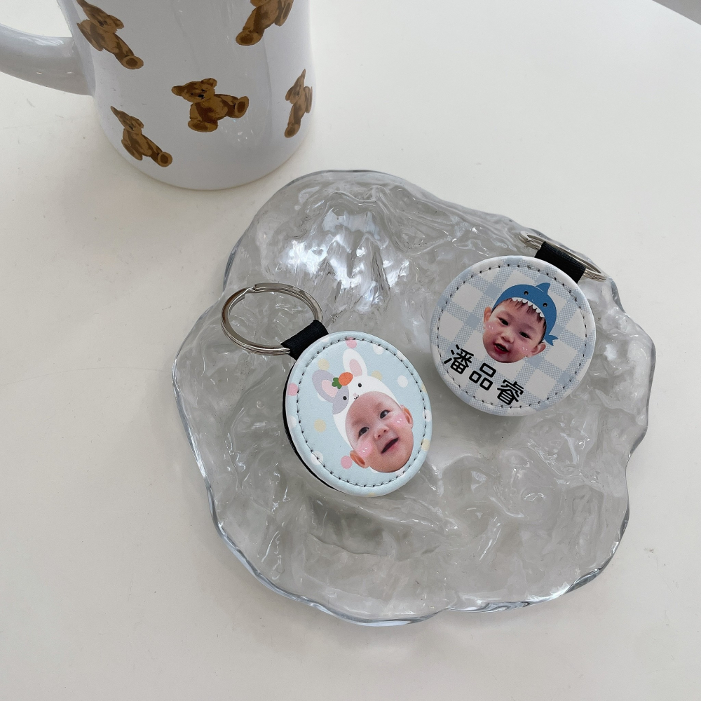 ⚠️8/28晚上九點結單⚠️寶寶客製化｜皮革鑰匙圈-細節圖4