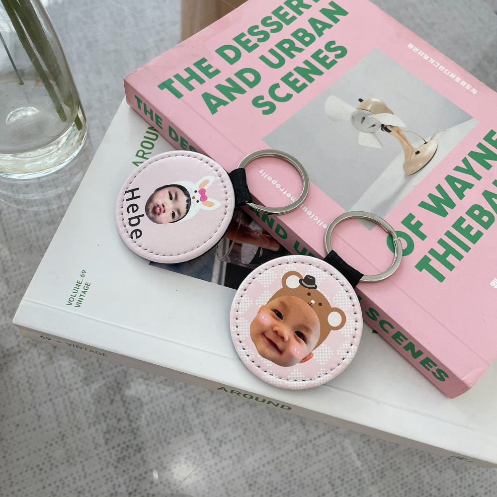 ⚠️8/28晚上九點結單⚠️寶寶客製化｜皮革鑰匙圈-細節圖5