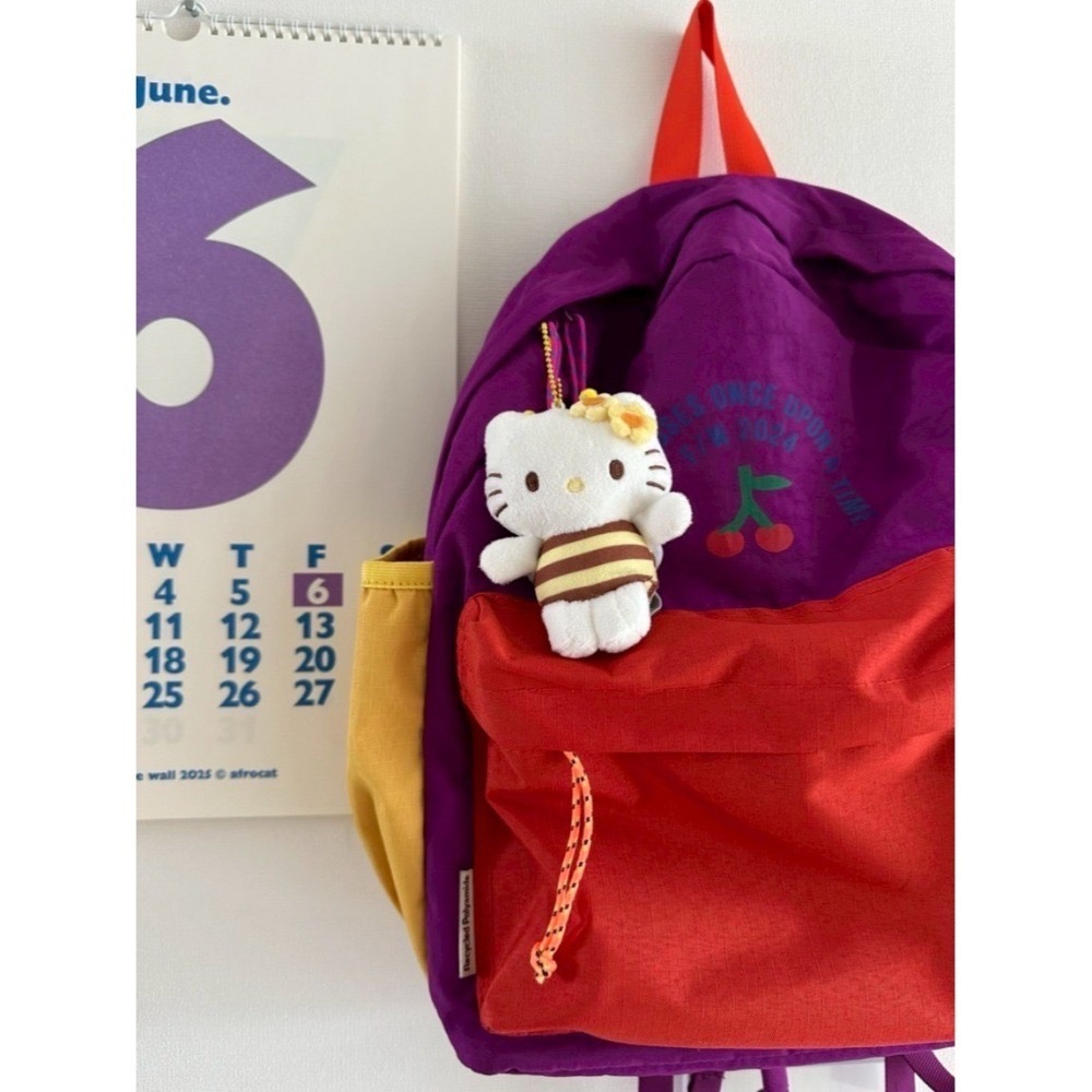 𝟓/𝟐𝟒 𝟐𝟎:𝟎𝟎結單🇰🇷韓國｜正版三麗鷗( 蜜蜂系列🐝)客製化刺繡姓名吊飾-細節圖5