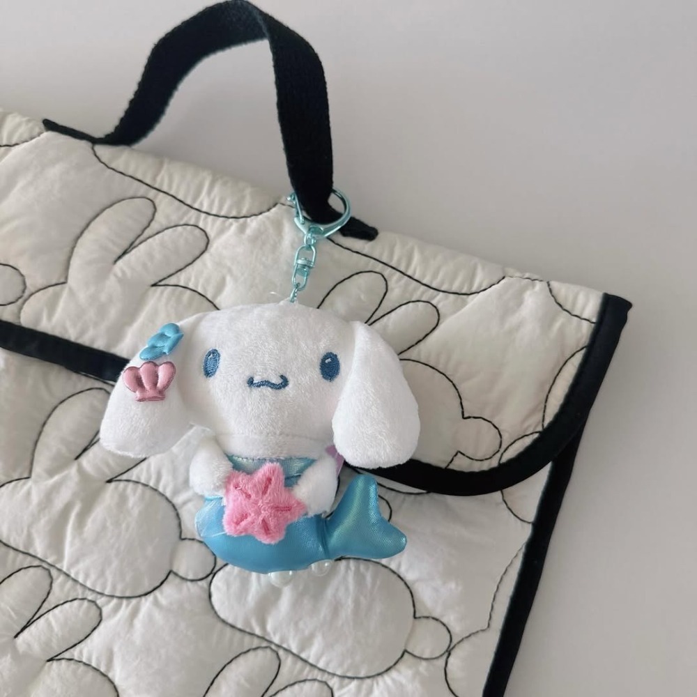 𝟓/𝟐𝟒 𝟐𝟎:𝟎𝟎結單🇰🇷韓國｜正版三麗鷗(美人魚系列)客製化刺繡姓名吊飾-規格圖7