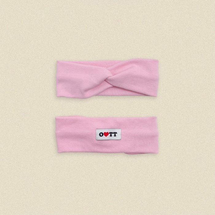 🇰🇷韓國童裝｜2026秋款🍂OOTTBEBE糖果色髮帶-規格圖10