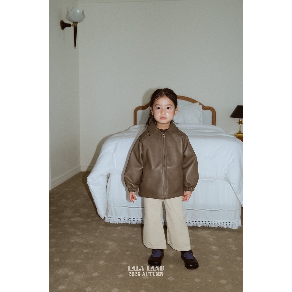 🇰🇷韓國童裝｜2026秋款🍂LALALAND卡洛斯皮革外套-細節圖11