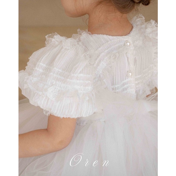 【現貨S(85~90cm)(10~13kg)】🇰🇷韓國童裝 Oren Hibybebe 生日洋裝 紗裙 畢業典禮-細節圖2
