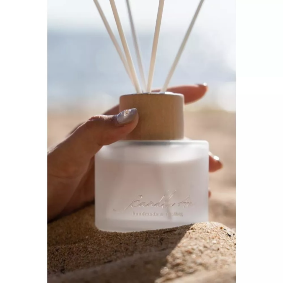 溫暖木蓋質感擴香瓶 居家擴香𓆸泰國職人溫度手作│ 泰國純手工製作 居家香氛 泰國代購 泰國文青選物-細節圖5