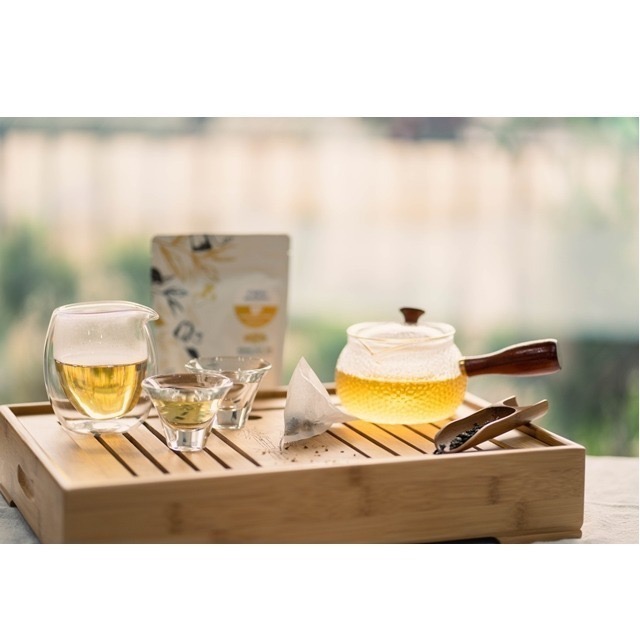 泰國清萊 桂花烏龍茶⋄蜂蜜茉莉烏龍茶 冷泡熱泡茶包 玉米皮三角茶包20入-細節圖2