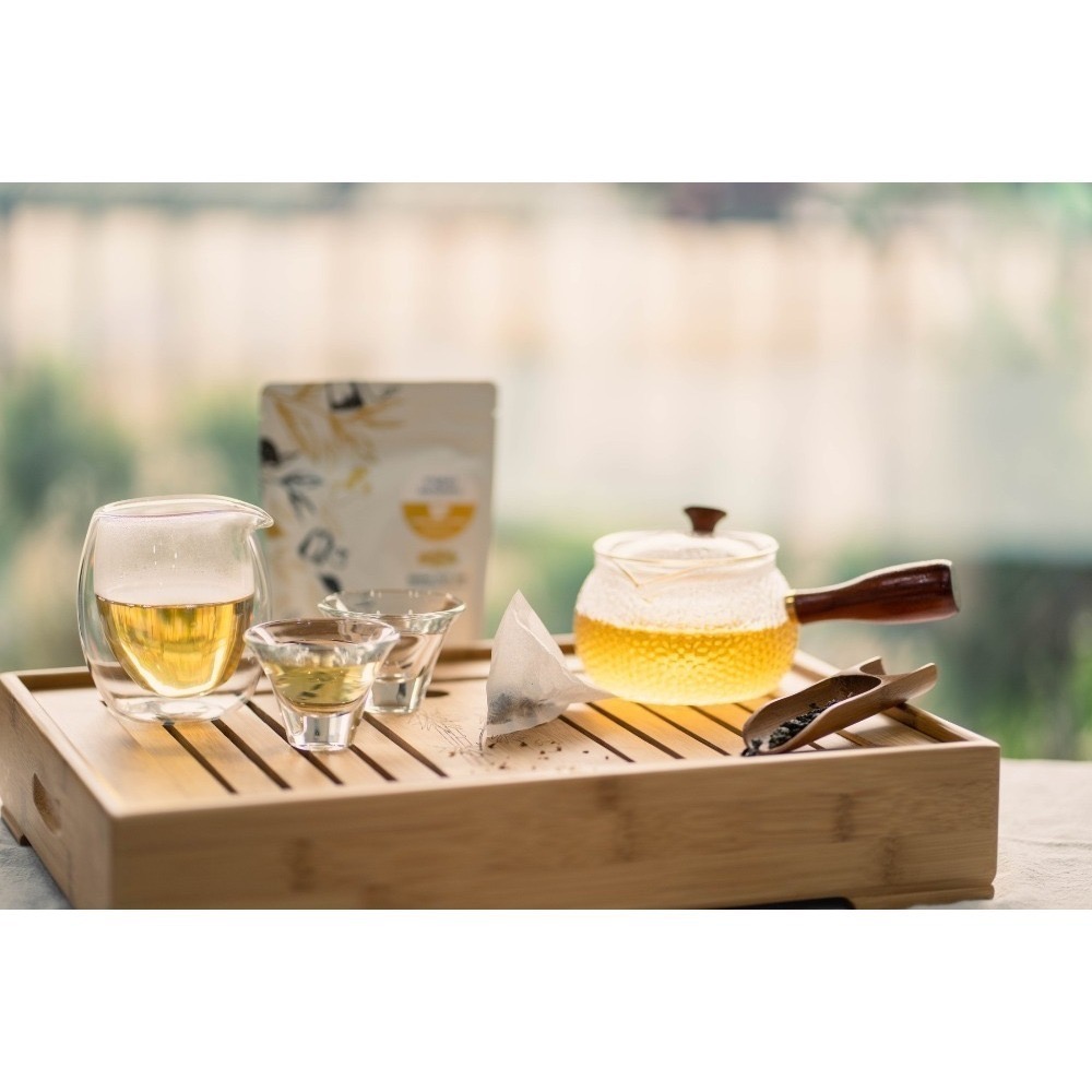 泰國清萊 桂花烏龍茶⋄蜂蜜茉莉烏龍茶 冷泡熱泡茶包 玉米皮三角茶包20入-細節圖7