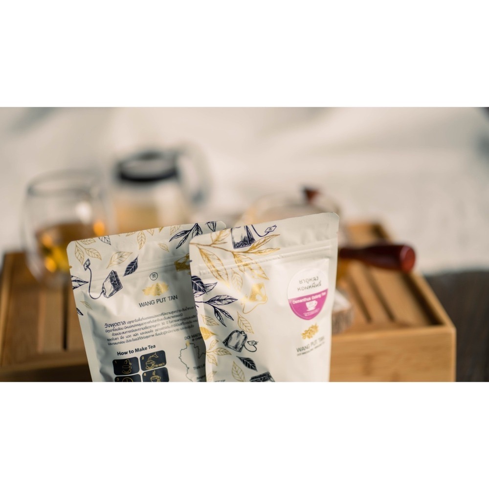 泰國清萊 桂花烏龍茶⋄蜂蜜茉莉烏龍茶 冷泡熱泡茶包 玉米皮三角茶包20入-細節圖9