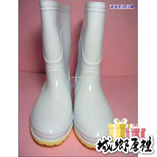 東興520 正版現貨 有發票 廚房工作鞋 廚師鞋 防水 防油防滑膠鞋白色雨鞋