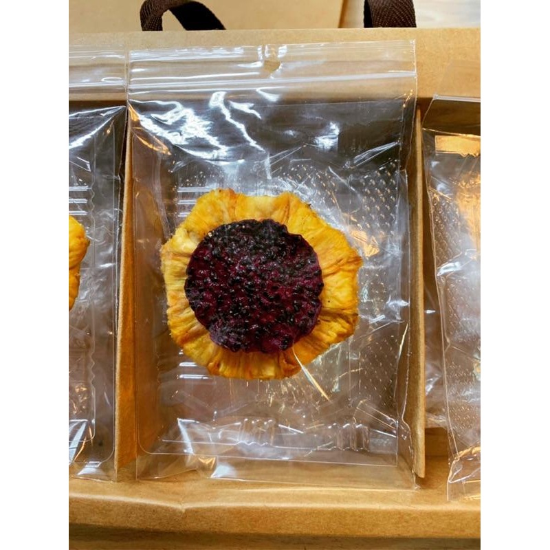 龍鳳乾 鳳梨乾 紅龍果乾 無添加防腐劑!香甜可口~果肉Q彈  台灣鳳梨乾 無糖 果乾 水果乾-細節圖6