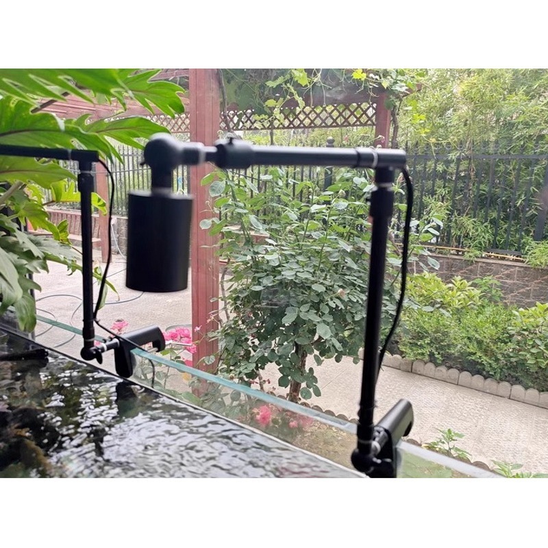 E27燈架 多角度燈架 E27燈夾 植物燈 魚缸燈夾 E27螺口 魚缸夾燈座 水草燈 景觀燈 魚缸燈 E27燈-細節圖3