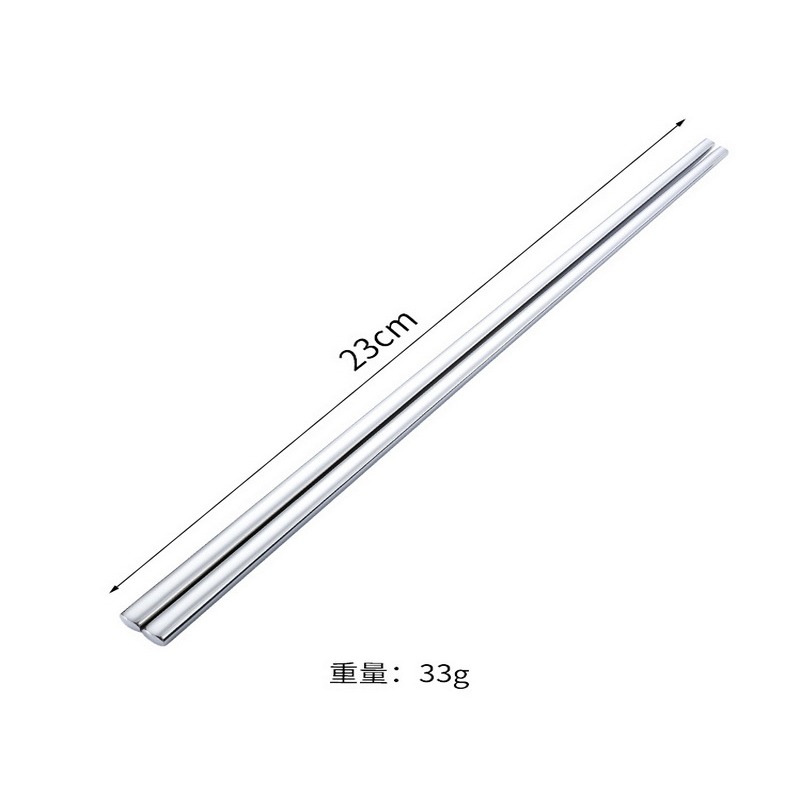 不銹鋼筷子 304不銹鋼 燒鈦色 彩色筷子 方圓筷 不銹鋼餐具-細節圖3