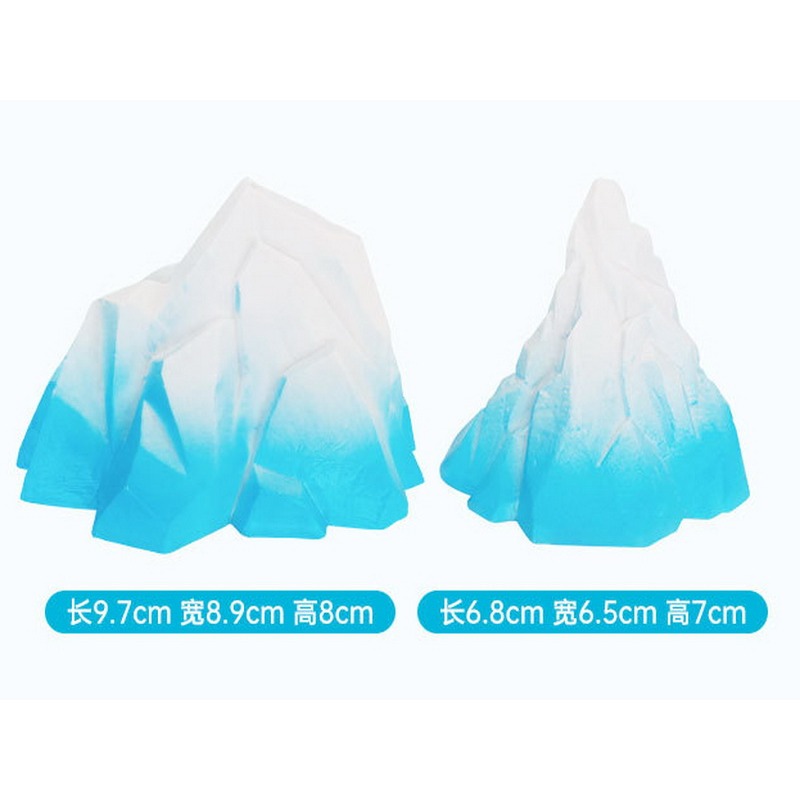 冰山造景 冰河造景 北極 南極造景 螯蝦 水晶蝦 龍蝦 香吉士 短雕 魚缸造景 水族造景-細節圖3