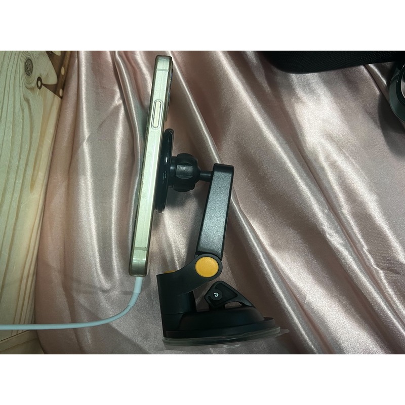 不充電 MagSafe手機架 出風口支架 手機伸縮支架 手機支架 衛星導航架 導航架 GPS支架 汽車擋風玻璃-細節圖4