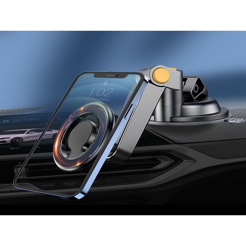 不充電 MagSafe手機架 出風口支架 手機伸縮支架 手機支架 衛星導航架 導航架 GPS支架 汽車擋風玻璃-細節圖5