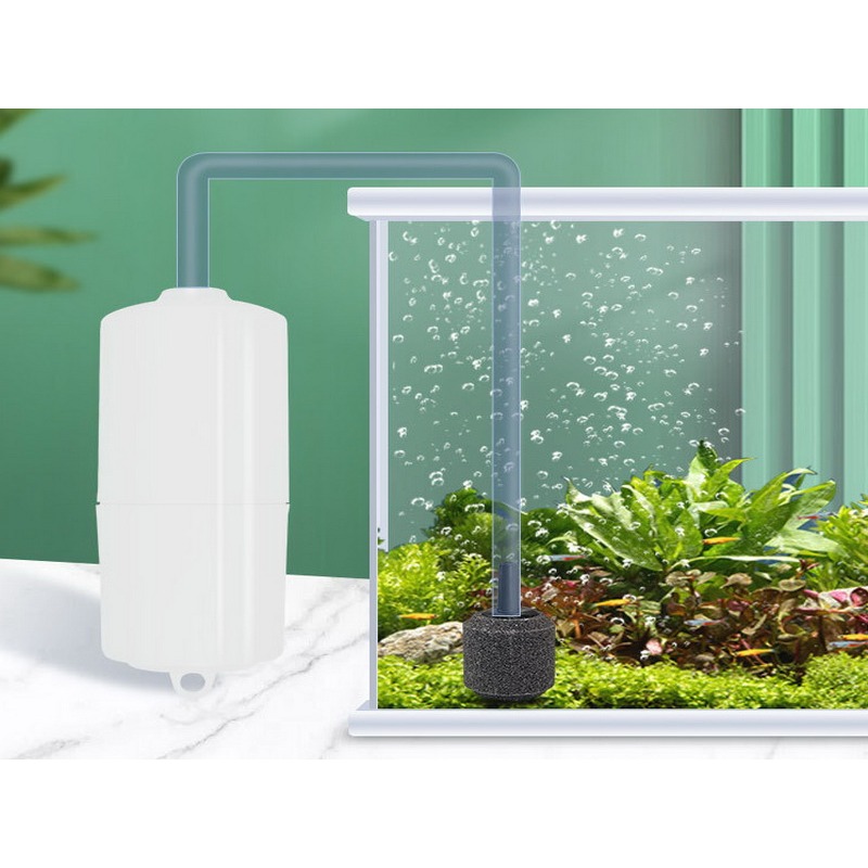 USB空氣幫浦 迷你打氣機 氣泵 行動幫浦 靜音馬達 水族氧氣泵 釣魚打氣-細節圖6