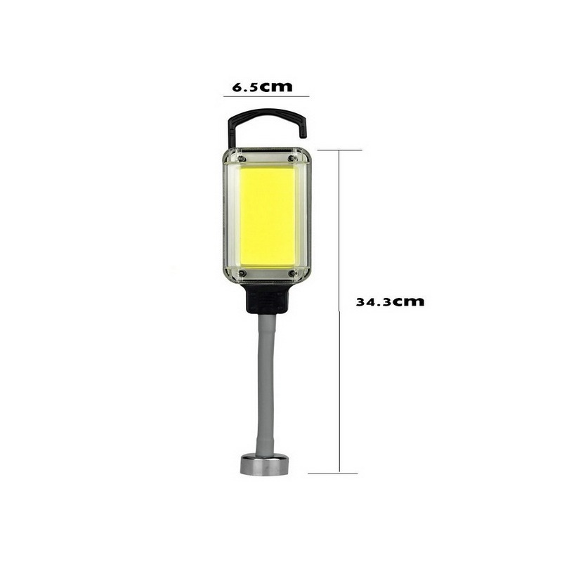 附電池 工作燈 超亮 SMD LED手持工作燈 檢修燈 強力磁鐵吸附 汽車維修燈 維修燈 汽車維修-細節圖3