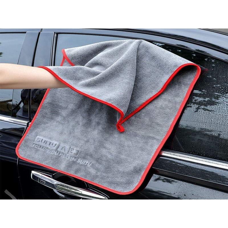 絨布擦車毛巾 加絨加厚洗車毛巾 萬用毛巾 吸水布 擦車布 洗車布 洗車巾 擦車巾 抹布-細節圖2