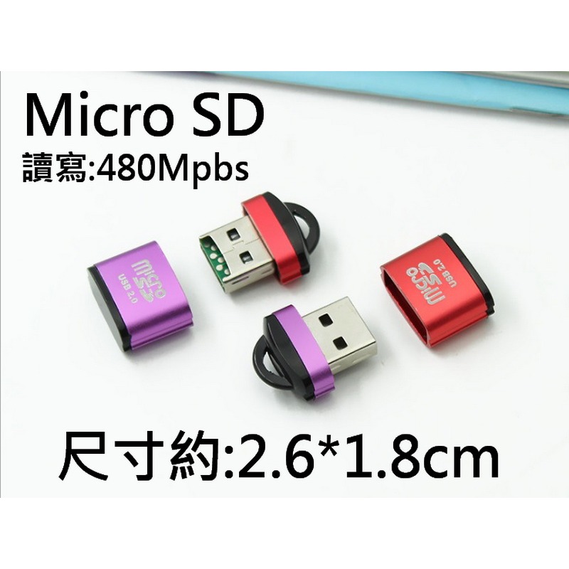 CNC USB2.0 微型讀卡機 隱藏式讀卡機 車用讀卡機 微小讀卡機 MicroSD 480mbps-細節圖2