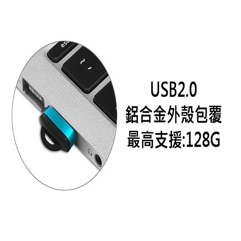 CNC USB2.0 微型讀卡機 隱藏式讀卡機 車用讀卡機 微小讀卡機 MicroSD 480mbps-細節圖3